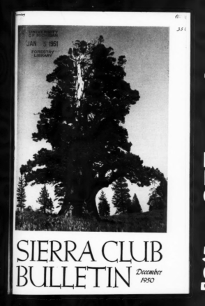 Sierra Club Bulletin 1950 Vol 35 No 11 December thumbnail